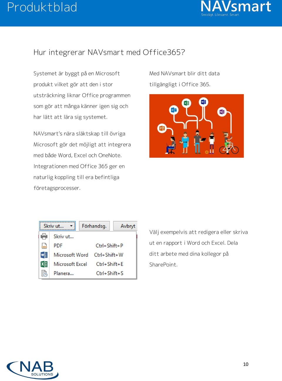 utsträckning liknar Office programmen som gör att många känner igen sig och har lätt att lära sig systemet.