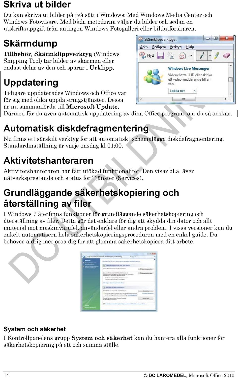 Windows 7 och Office nyheter - PDF Gratis nedladdning