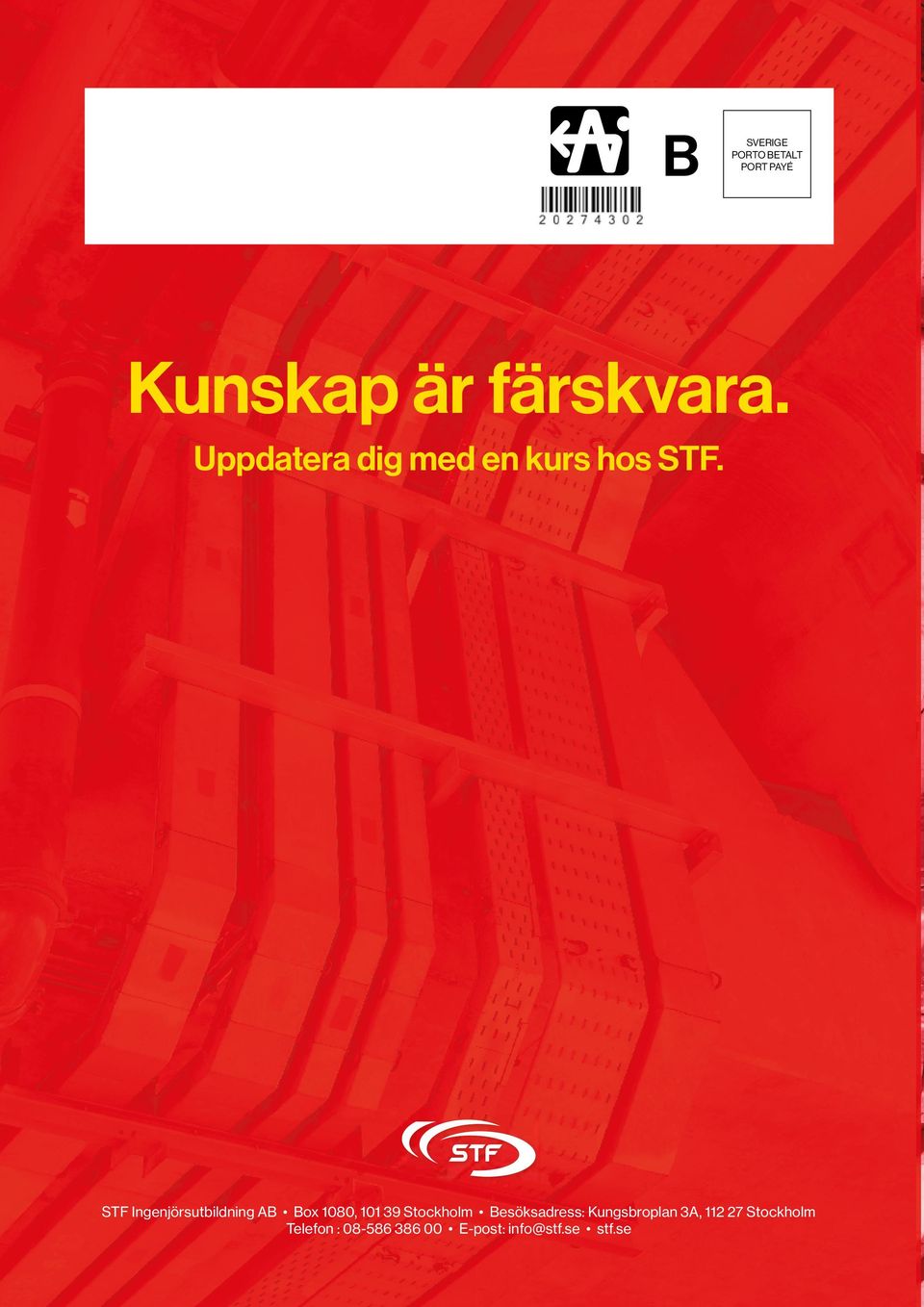 STF Ingenjörsutbildning AB Box 1080, 101 39 Stockholm