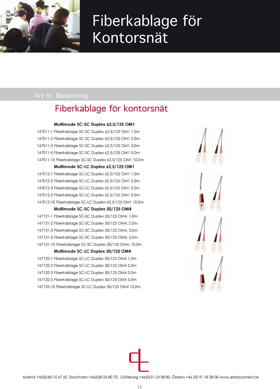 147012-1 Fiberkablage SC-LC Duplex 62,5/125 OM1 1,0m 147012-2 Fiberkablage SC-LC Duplex 62,5/125 OM1 2,0m 147012-3 Fiberkablage SC-LC Duplex 62,5/125 OM1 3,0m 147012-5 Fiberkablage SC-LC Duplex