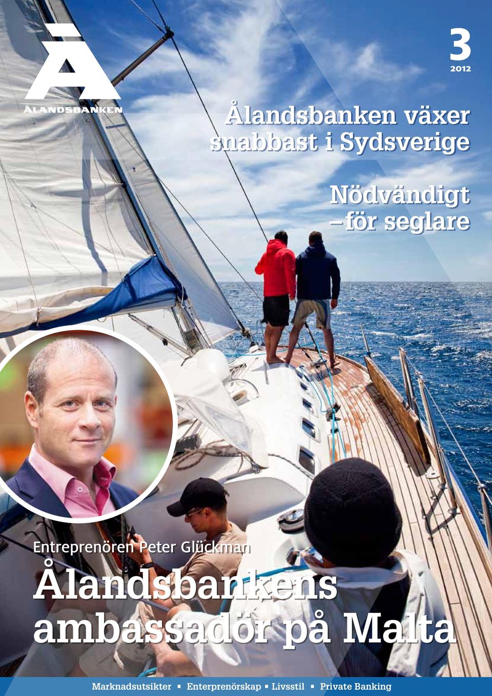 Glückman Ålandsbankens ambassadör på Malta