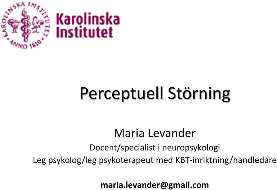 psykolog/leg psykoterapeut med