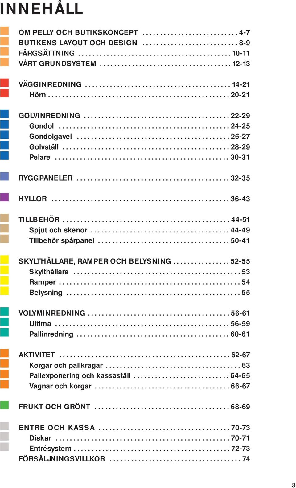 ............................................... 24-25 Gondolgavel........................................... 26-27 Golvställ............................................... 28-29 Pelare.