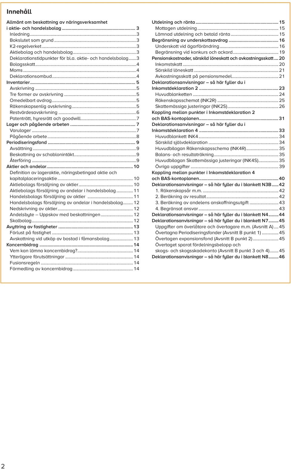 ..5 Räkenskapsenlig avskrivning...5 Restvärdesavskrivning...6 Patenträtt, hyresrätt och goodwill...7 Lager och pågående arbeten... 7 Varulager...7 Pågående arbete...8 Periodiseringsfond... 9 Avsättning.
