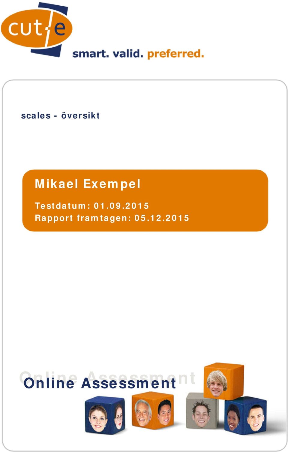 2015 Rapport framtagen: 05.12.