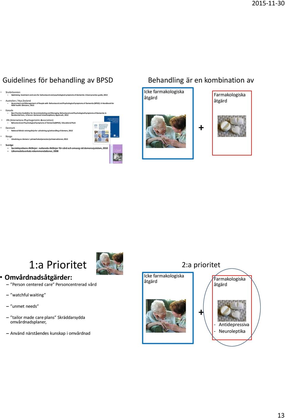 Behavioural and Psychological Symptoms of Dementia in Residential Care, A Person-Centered Interdisciplinary Approach, 2012 IPA (Internationa Psychogeriatric Association) Behavioral and Psychological