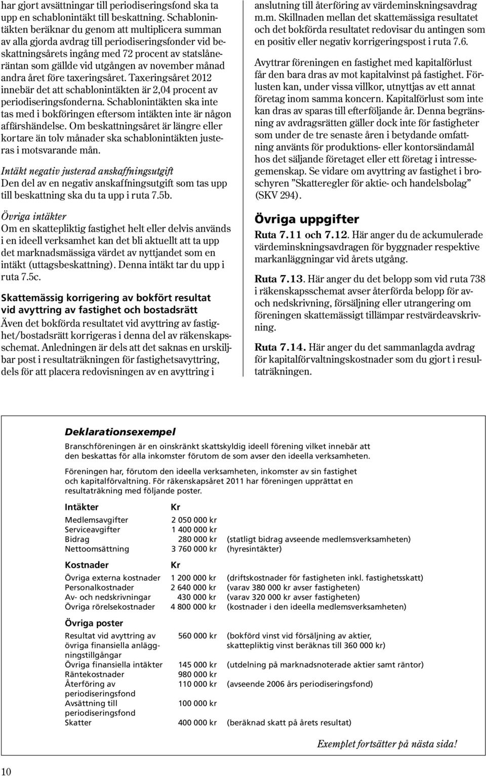 november månad andra året före taxeringsåret. Taxeringsåret 2012 innebär det att schablonintäkten är 2,04 procent av periodiseringsfonderna.