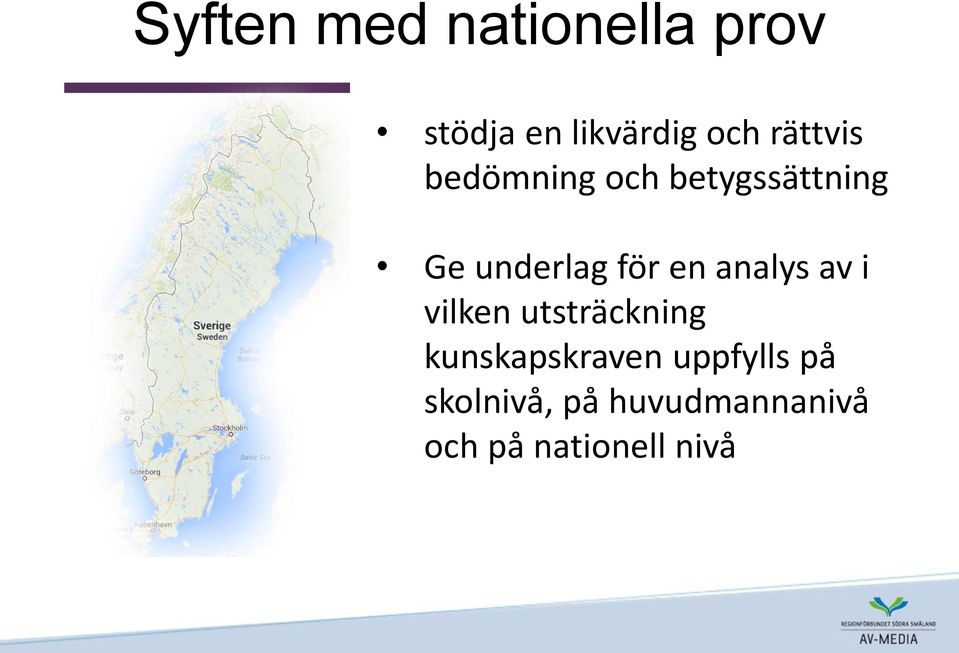 en analys av i vilken utsträckning kunskapskraven