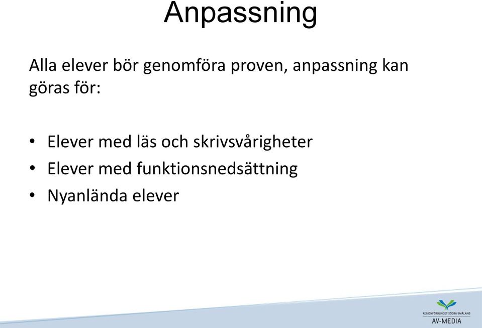Elever med läs och skrivsvårigheter