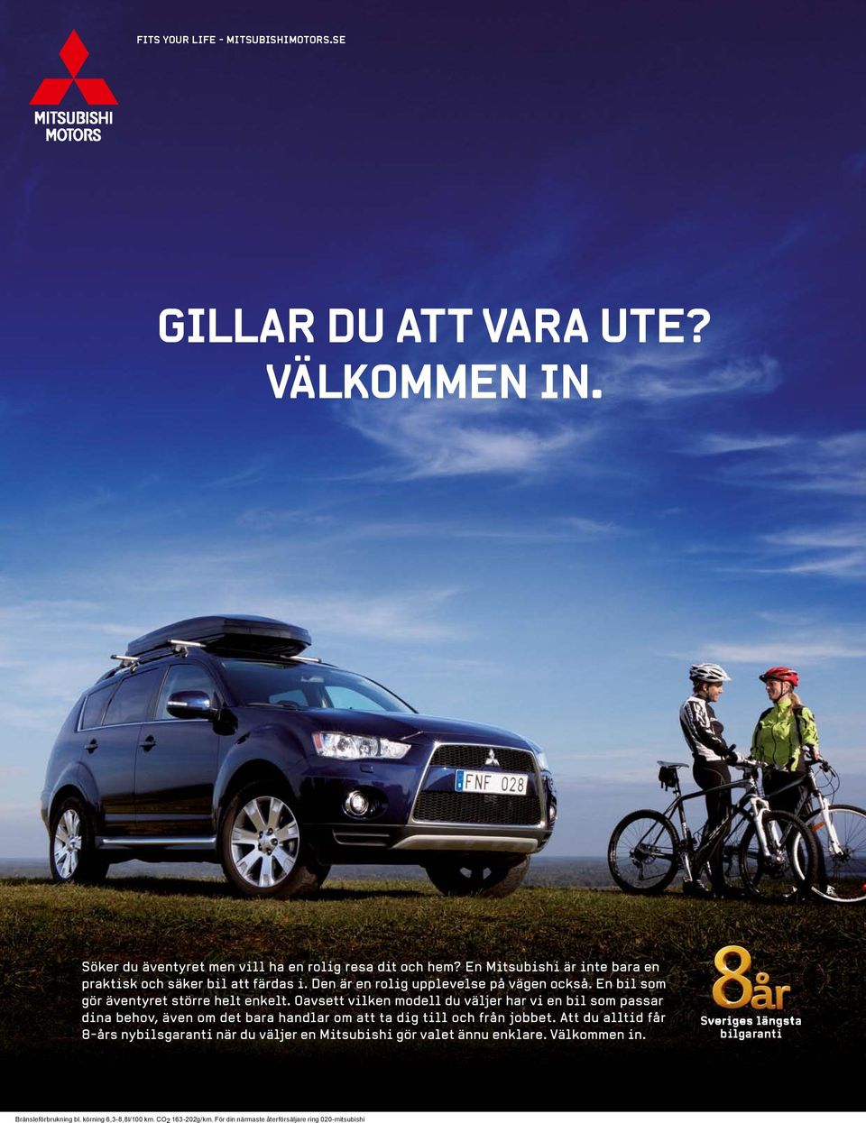 Sveriges längsta bilgaranti Bränsleförbrukning bl.