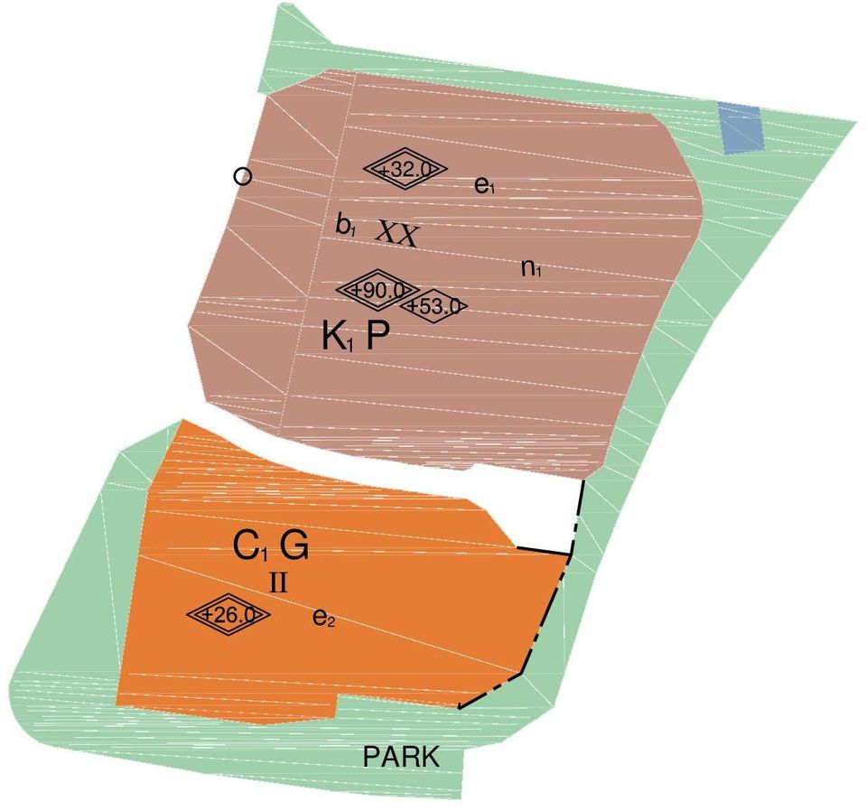 kvartersmark) Mark och vegetation n1 n2 SKALA (A1) 1:1000, SKALA (A3) 1 : 2000 0 10 20 30 40 50 60 70 80 90 100 m Utformning +0.0 +0.