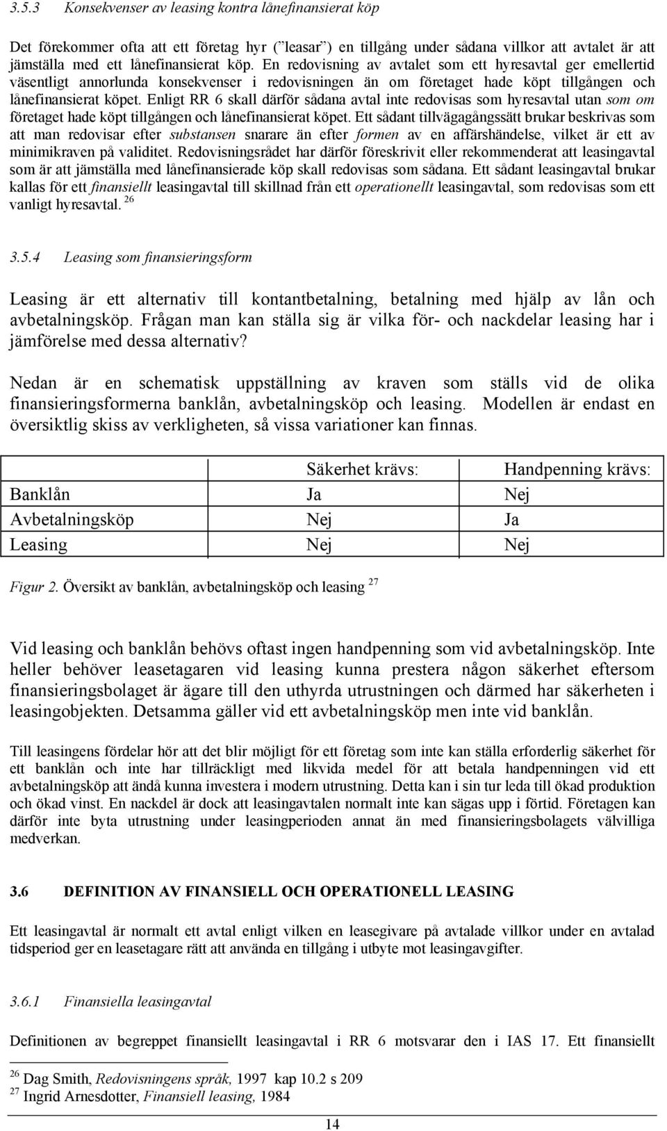 Enligt RR 6 skall därför sådana avtal inte redovisas som hyresavtal utan som om företaget hade köpt tillgången och lånefinansierat köpet.