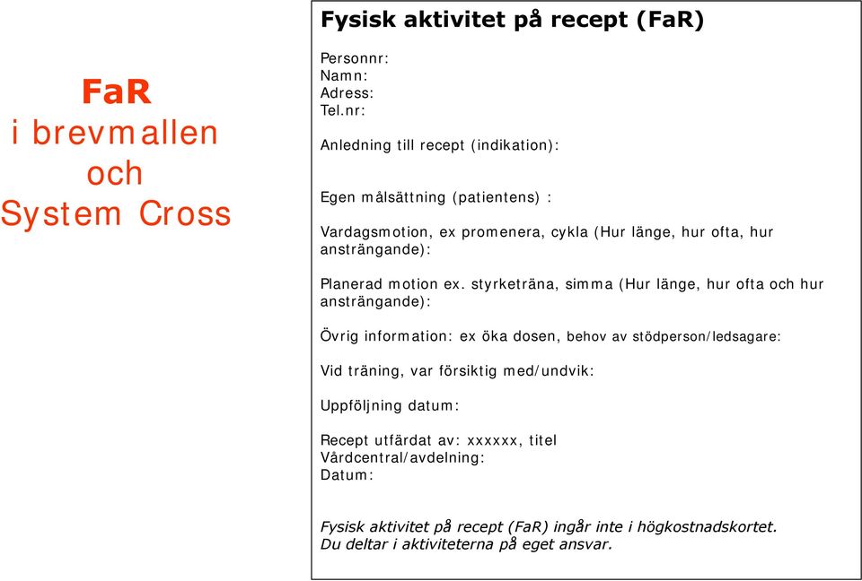 Planerad motion ex.