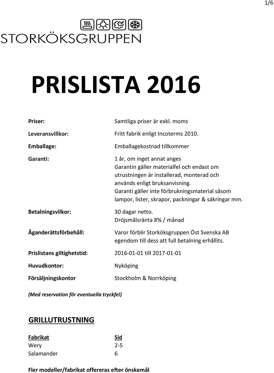 används enligt bruksanvisning. Garanti gäller inte förbrukningsmaterial såsom lampor, lister, skrapor, packningar & säkringar mm. 30 dagar netto.