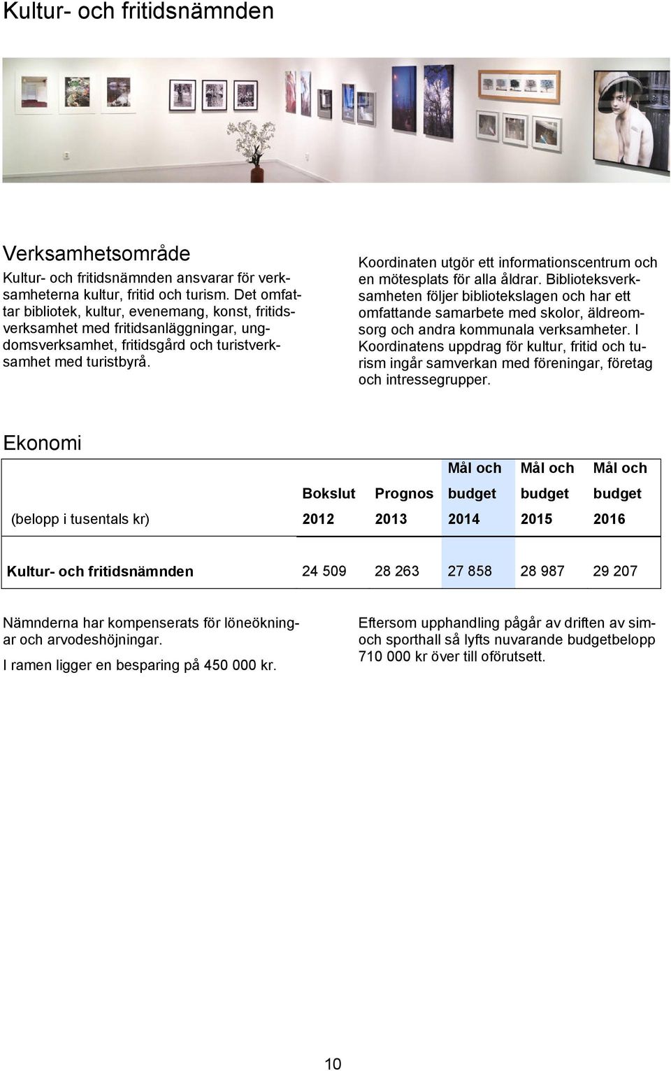 Koordinaten utgör ett informationscentrum och en mötesplats för alla åldrar.
