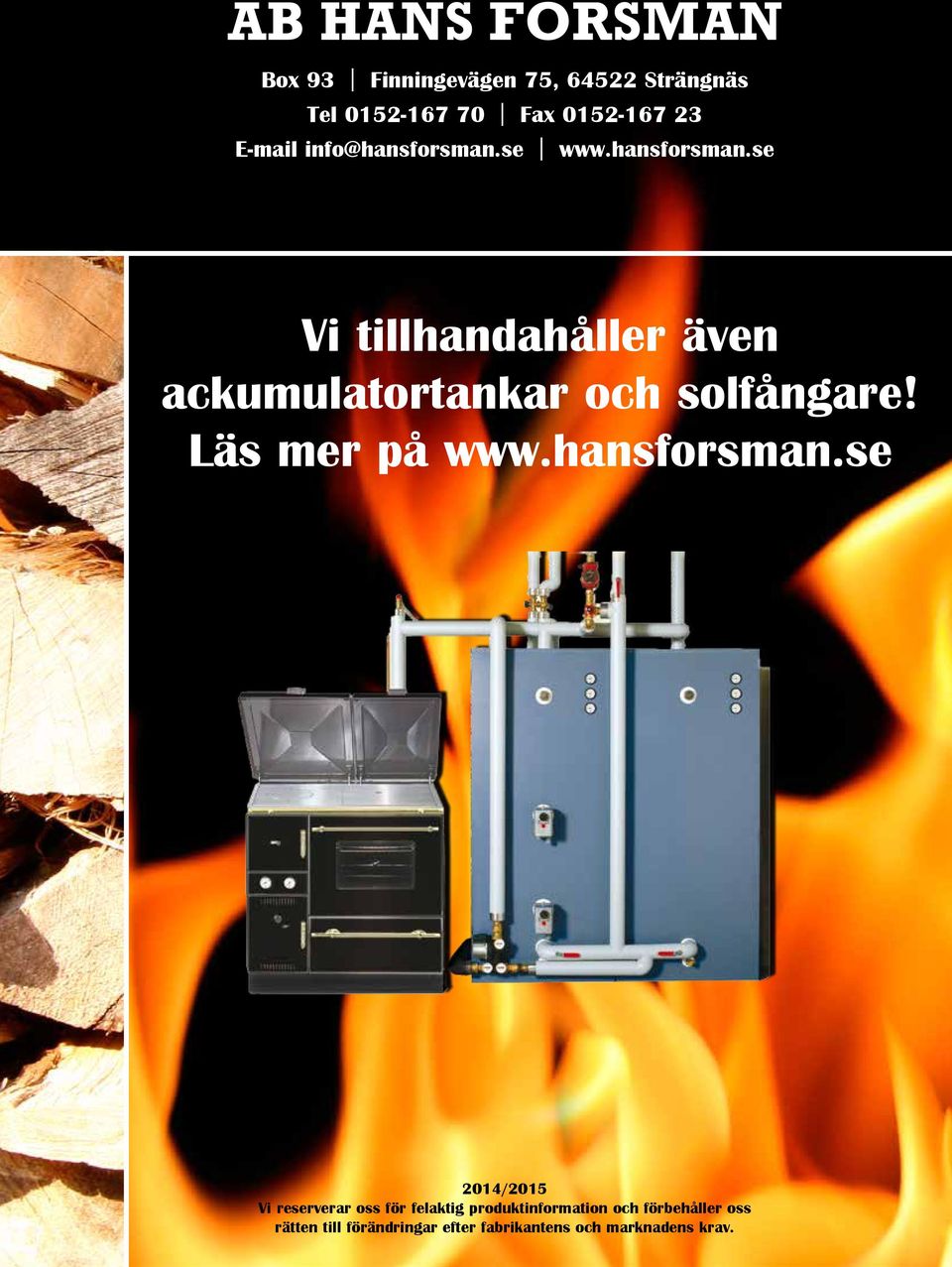 Läs mer på www.hansforsman.