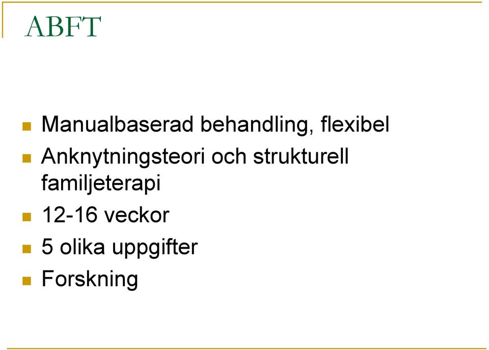 strukturell familjeterapi 12-16