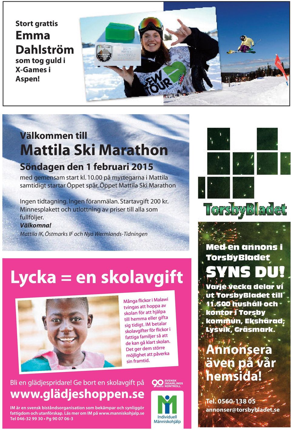 00 på myrtegarna i Mattila samtidigt startar Öppet spår, Öppet Mattila Ski Marathon Ingen tidtagning. Ingen föranmälan.