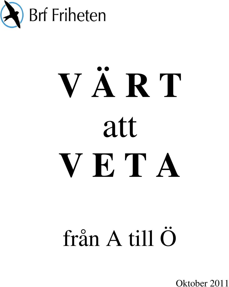 från A till