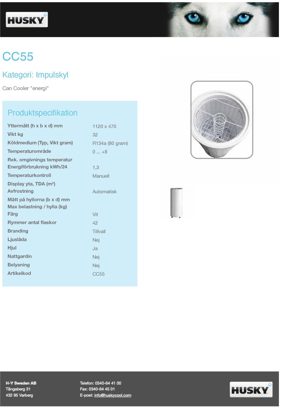 Hjul 1120 x 470 32 R134a (80 gram) 0.