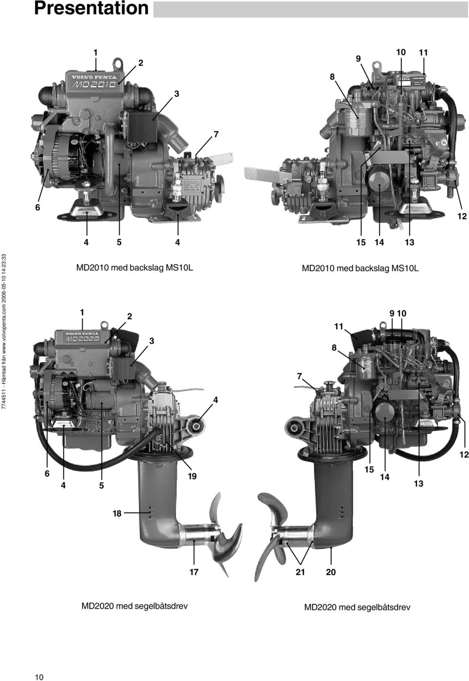 backslag MS10L 9 10 11 8 7 12 6 4 5 19 15 14 13 18