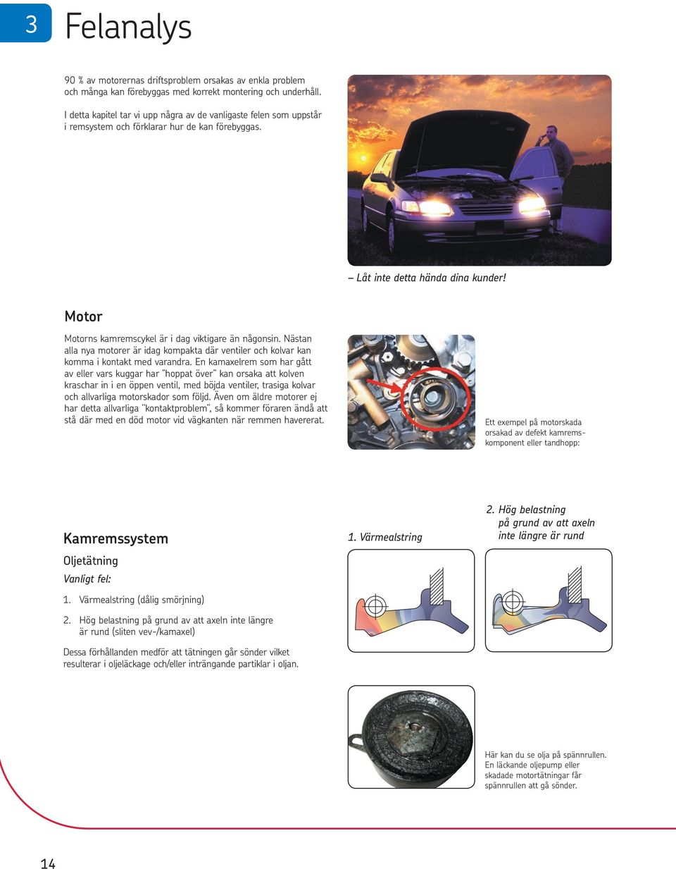 Motor Motorns kamremscykel är i dag viktigare än någonsin. Nästan alla nya motorer är idag kompakta där ventiler och kolvar kan komma i kontakt med varandra.