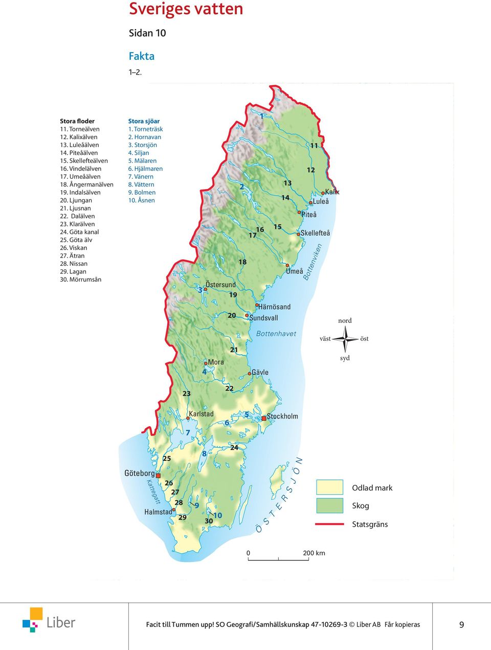 Regnvattnet letar sig ner i floder och bäckar och rinner till slut tillbaka ut i havet. (En del av regnvattnet samlas längre ner i jorden som grundvatten.) Analys 4.