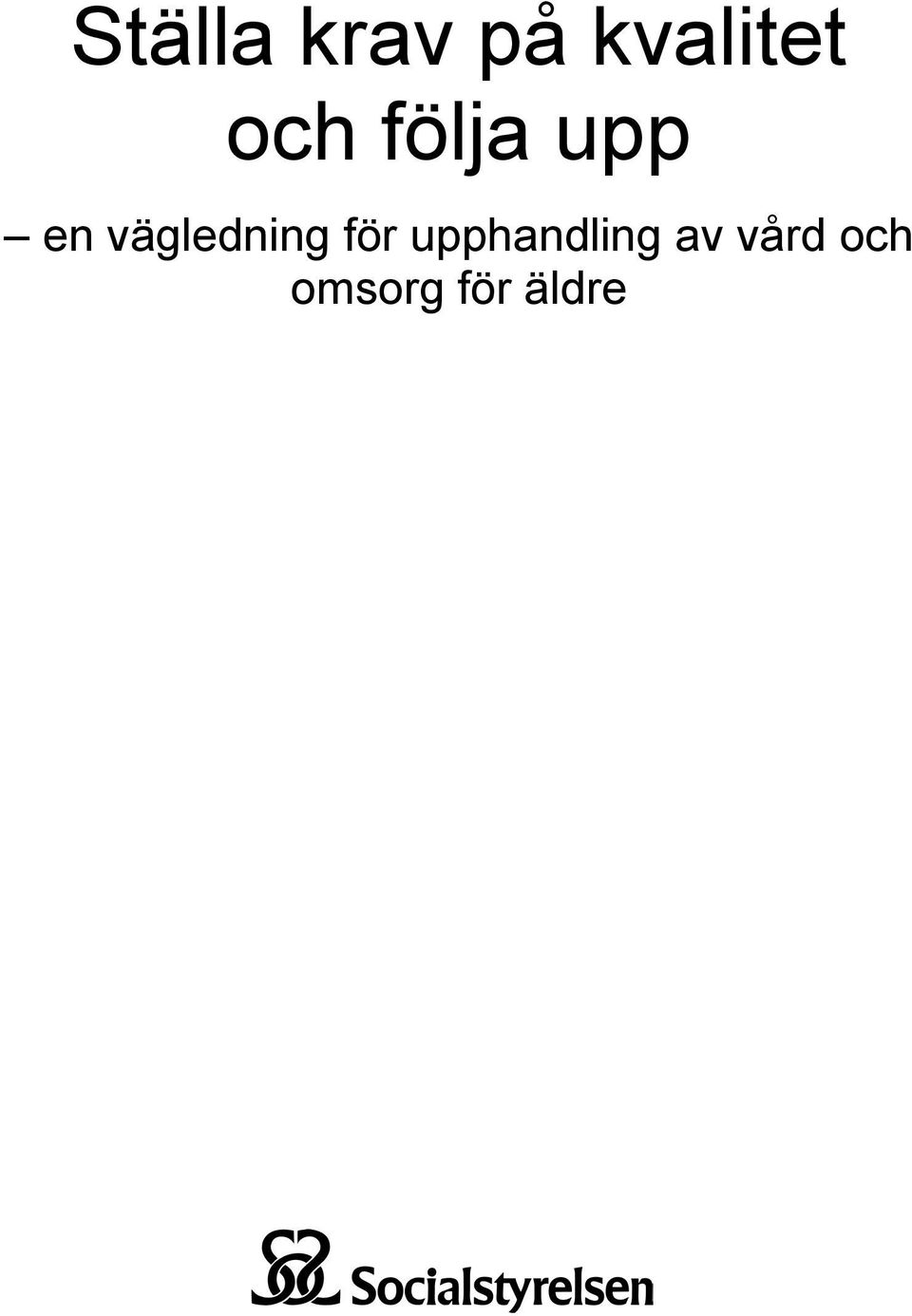 vägledning för