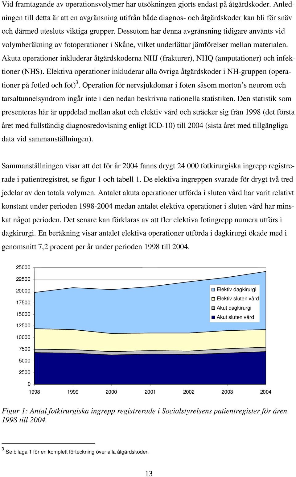 Dessutom har denna avgränsning tidigare använts vid volymberäkning av fotoperationer i Skåne, vilket underlättar jämförelser mellan materialen.