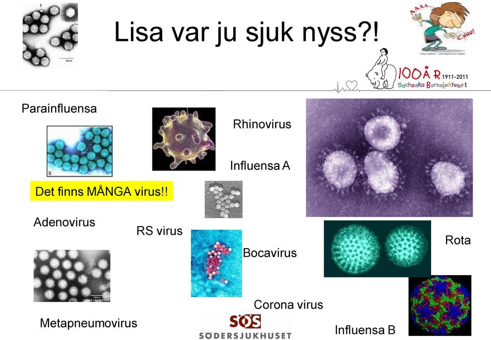 Det finns MÅNGA virus!