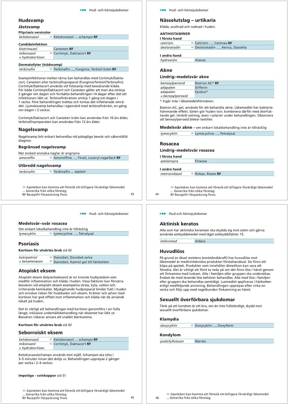 .., Funginix, Terbisil kräm RF Svampinfektioner mellan tårna kan behandlas med Cortimyk/Daktacort, Canesten eller terbinafinpreparat (Funginix/Terbisil/Terbinafin).