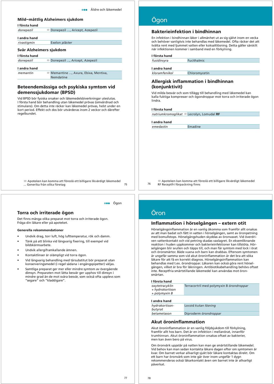 .., Axura, Ebixa, Mentixa, Nemdatine Beteendemässiga och psykiska symtom vid demenssjukdomar (BPSD) Vid BPSD bör fysiska orsaker och läkemedelsbiverkningar uteslutas.