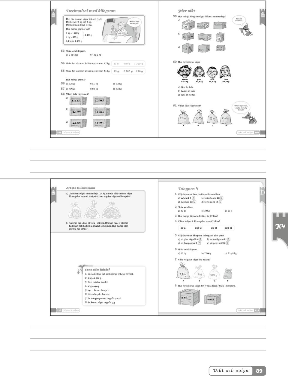 2 dl + dl = 1 liter 5 dl + dl = 1 liter 6 dl + dl = 1 liter 9 dl + dl = 1 liter 7 dl + dl = 1 liter 8 dl + dl = 1 liter > > Skriv som liter.