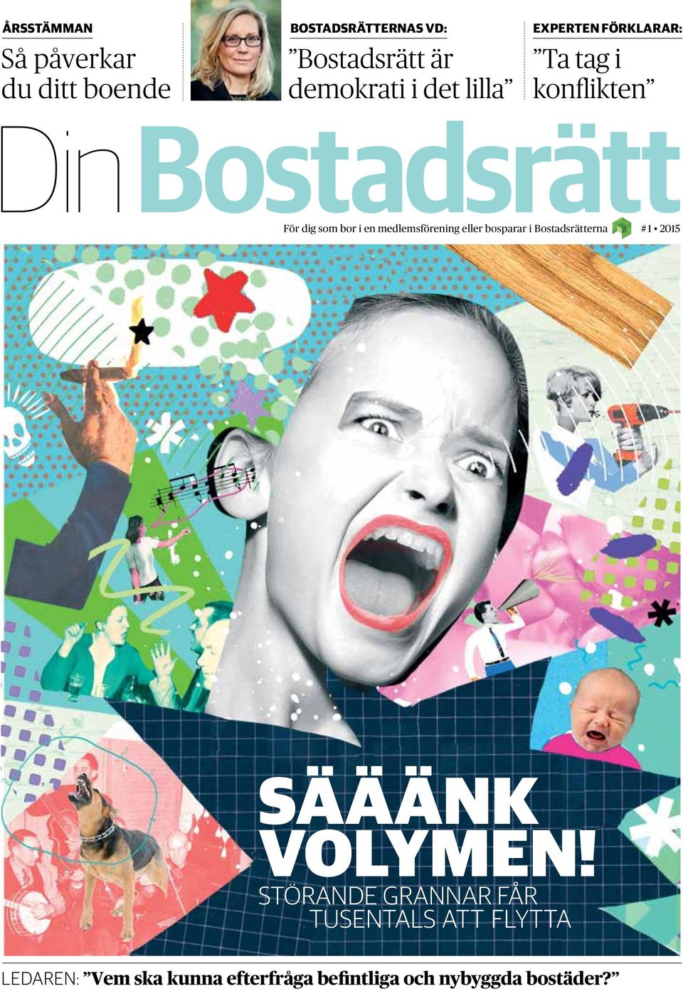 medlemsförening eller bosparar i Bostadsrätterna # 1 2015 SÄÄÄNK VOLYMEN!