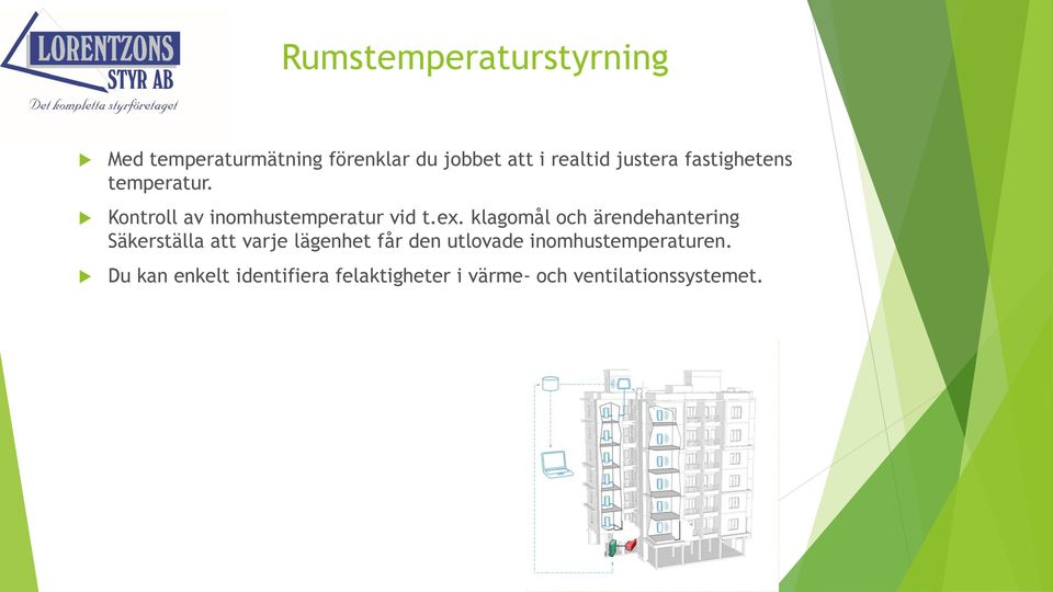 klagomål och ärendehantering Säkerställa att varje lägenhet får den utlovade