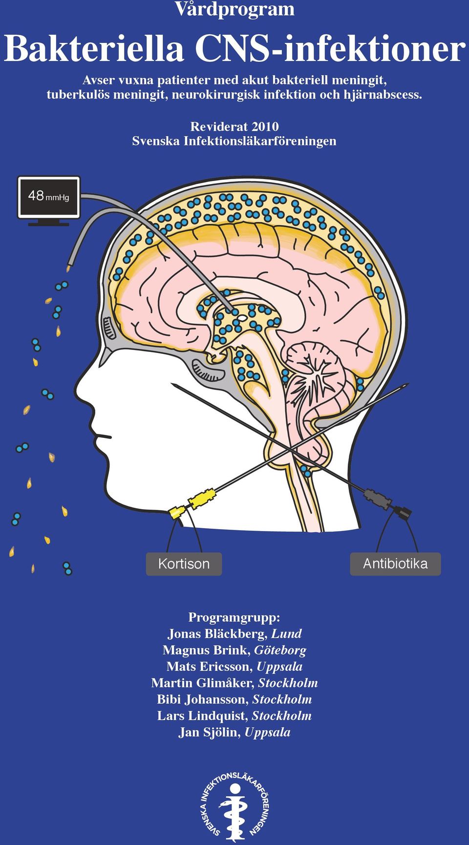 Reviderat 2010 Svenska Infektionsläkarföreningen 48 mmhg Kortison Antibiotika Programgrupp: Jonas