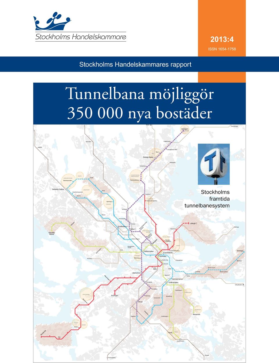 Hjulsta JÄRVAFÄLTET Kista Kymlinge KYMLINGE Ulriksdal Mörby C DANDERYD Danderyds Sjukhus Stockholms framtida tunnelbanesystem Rissne Arenastaden Hässelby Strand Vällingby Brommaplan Sundbyberg C