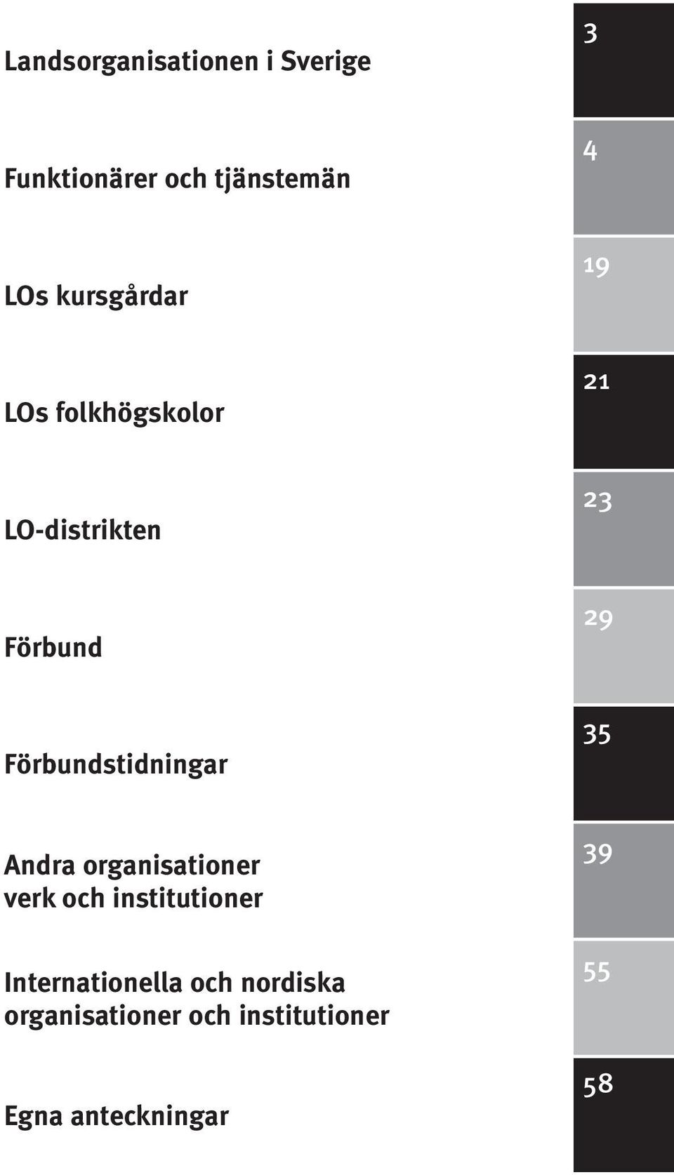 Förbundstidningar 35 Andra organisationer verk och institutioner