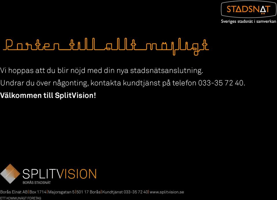 40. Välkommen till SplitVision!