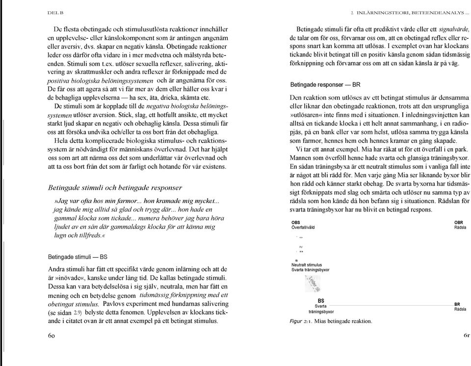 utlöser sexuella reflexer, salivering, aktivering av skrattmuskler och andra reflexer är förknippade med de positiva biologiska belöningssystemen och är angenäma för oss.