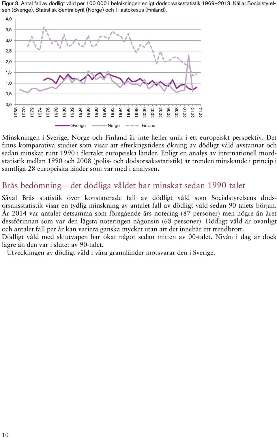 Sverige, Norge och Finland är inte heller unik i ett europeiskt perspektiv.