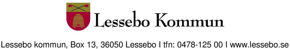 Lessebo I tfn: