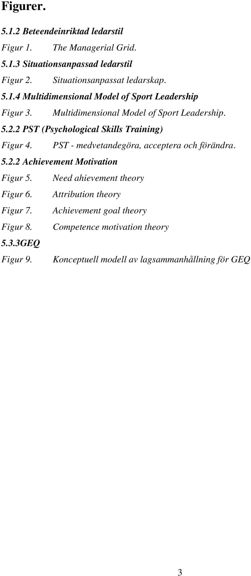 2 PST (Psychological Skills Training) Figur 4. PST - medvetandegöra, acceptera och förändra. 5.2.2 Achievement Motivation Figur 5.