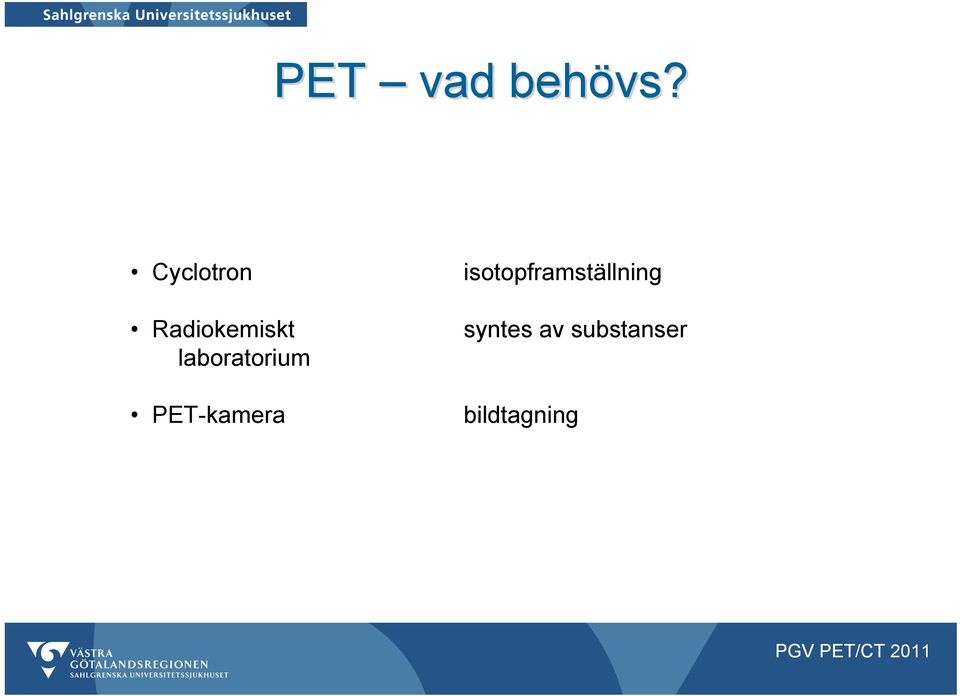 laboratorium PET-kamera