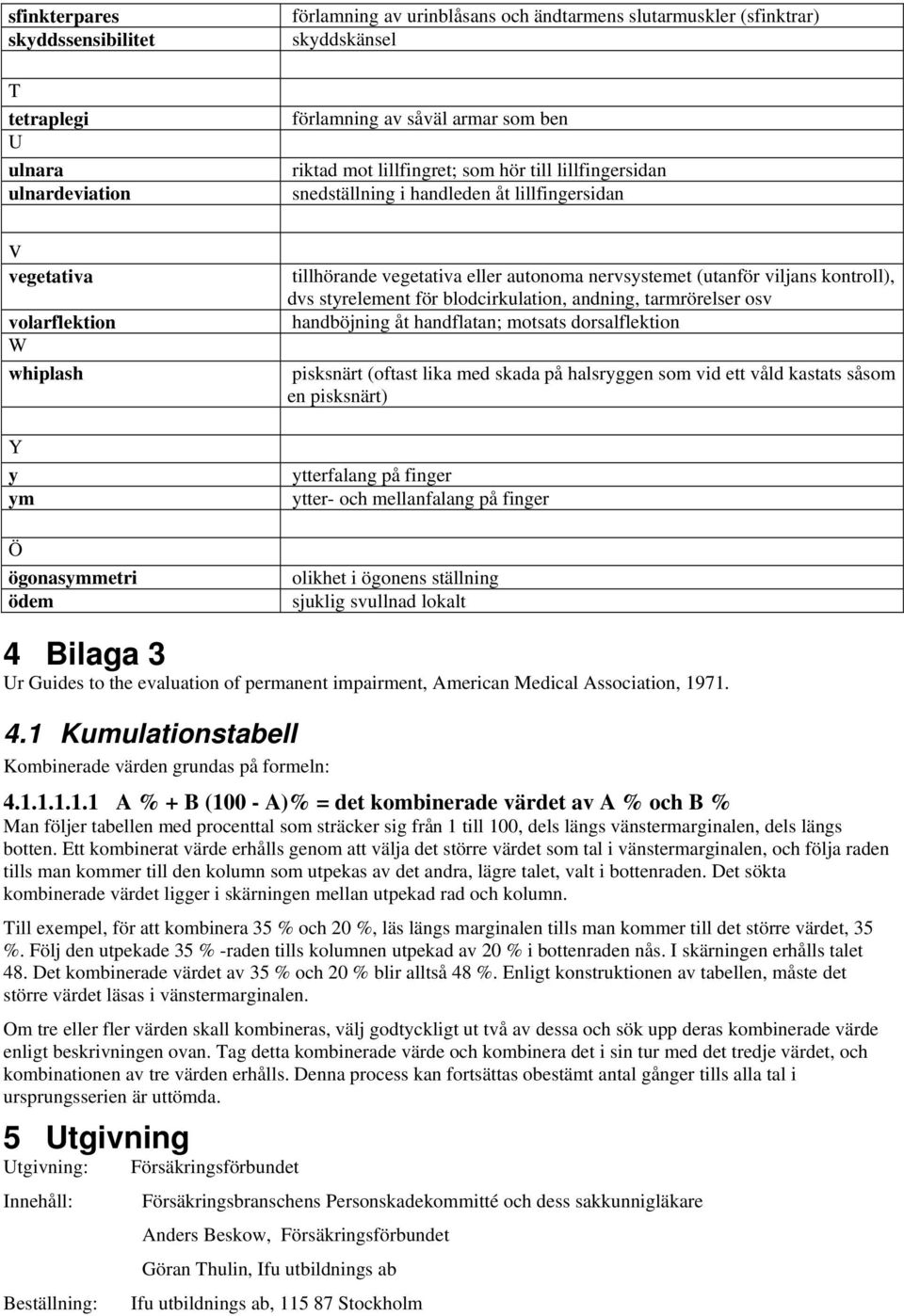 nervsystemet (utanför viljans kontroll), dvs styrelement för blodcirkulation, andning, tarmrörelser osv handböjning åt handflatan; motsats dorsalflektion pisksnärt (oftast lika med skada på