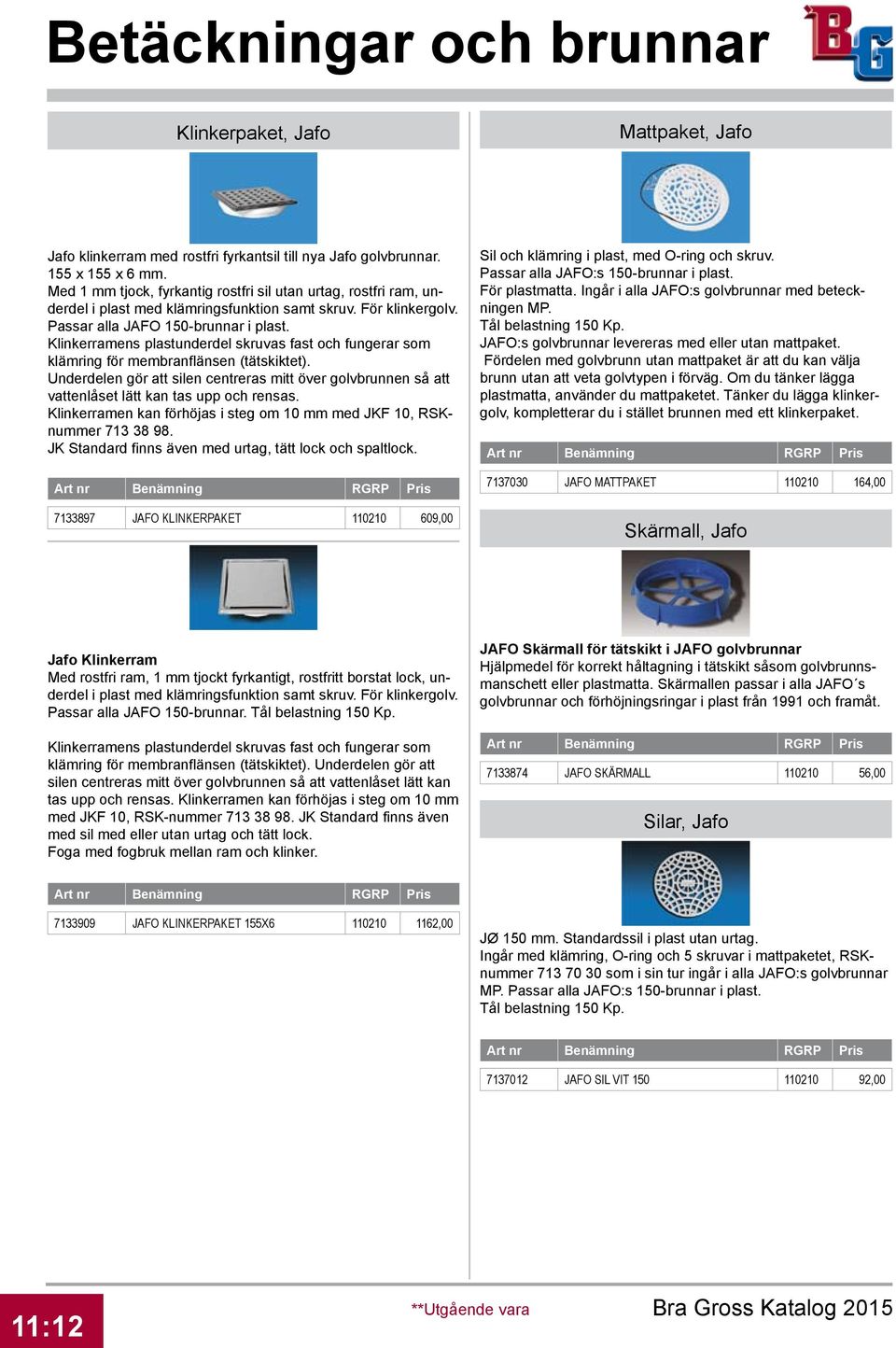 Klinkerramens plastunderdel skruvas fast och fungerar som klämring för membranflänsen (tätskiktet).