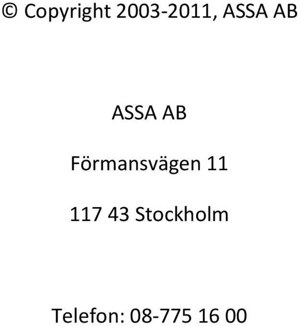 Förmansvägen 11 117 43