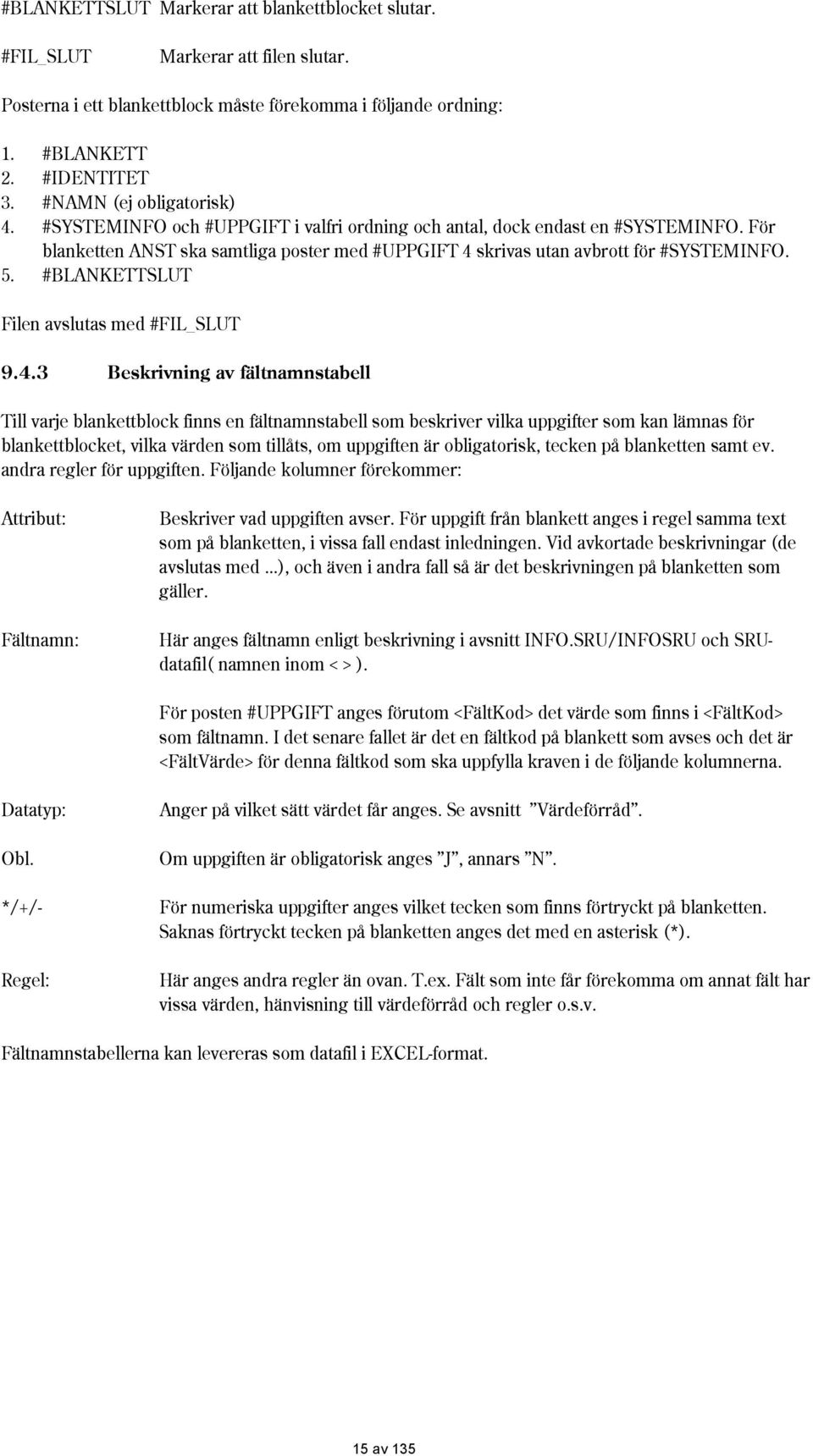 #BLAKETTSLUT Filen avslutas med #FIL_SLUT 9.4.