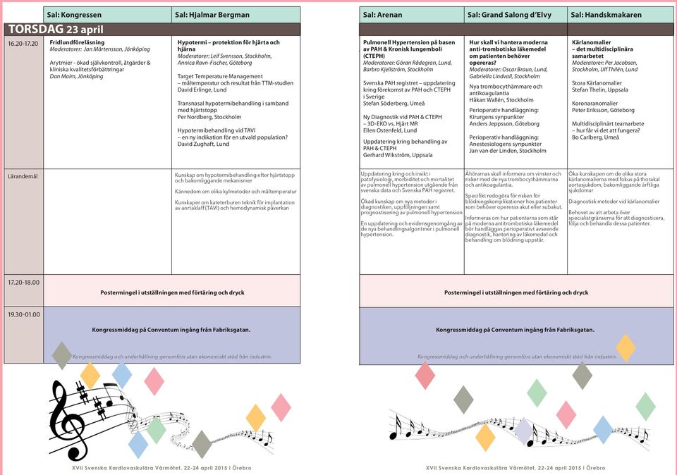 Moderatorer: Leif Svensson, Stockholm, Annica Ravn-Fischer, Göteborg Target Temperature Management måltemperatur och resultat från TTM-studien David Erlinge, Lund Transnasal hypotermibehandling i