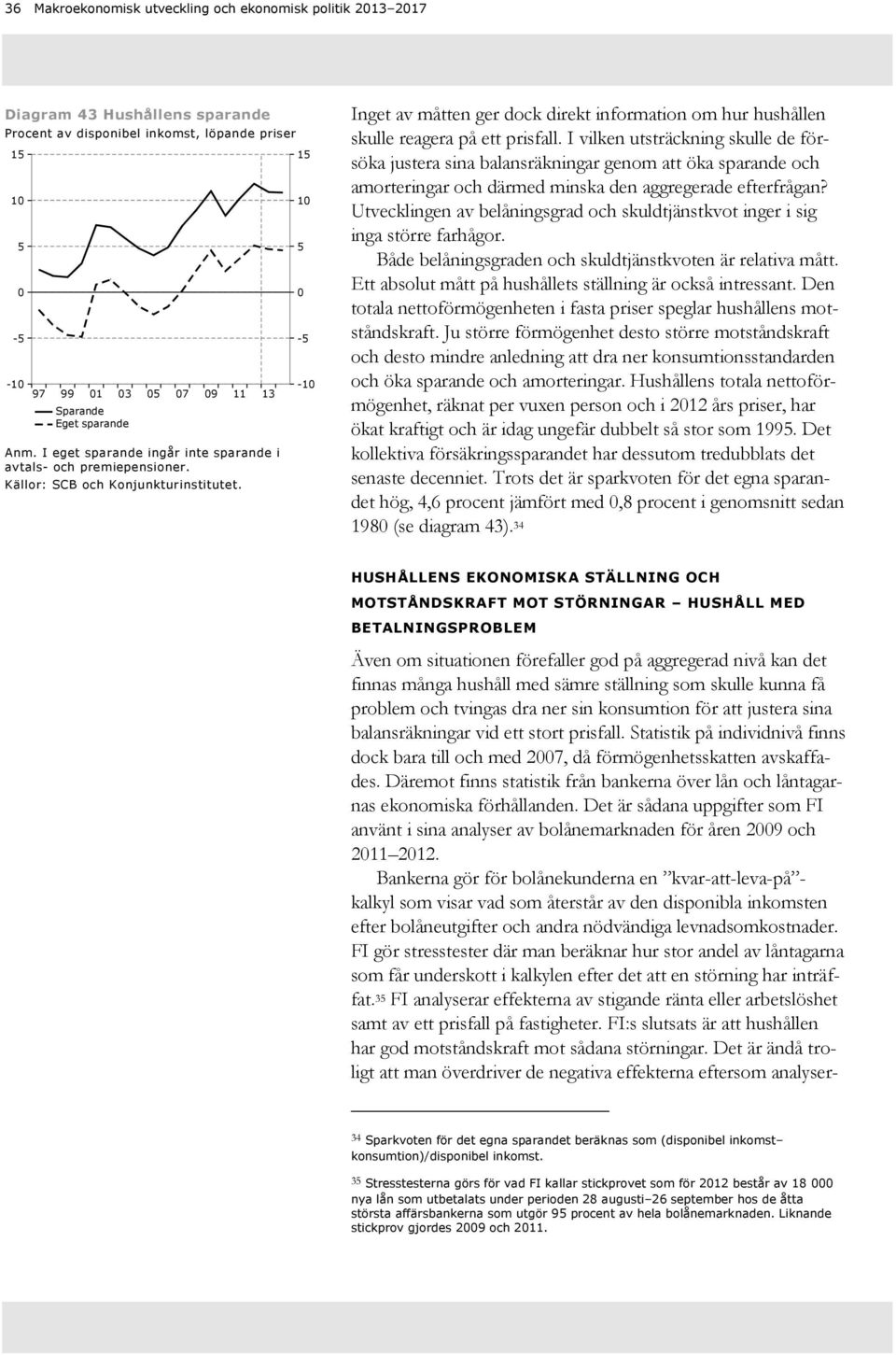 11 13 15 1 5-5 -1 Inget av måtten ger dock direkt information om hur hushållen skulle reagera på ett prisfall.